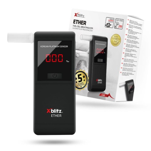 Alkomat elektrochemiczny Xblitz Ether — zdjęcie modelu